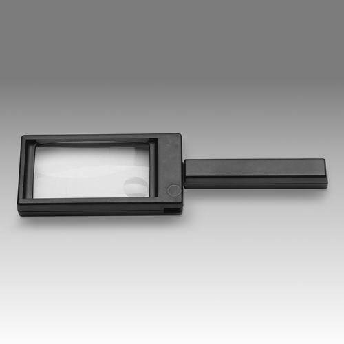 D 055 – LCH FH85A - Rectangular magnifier with folding handle